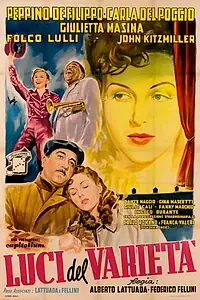 Главный постер фильма «Огни варьете (1950)»