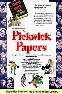 Главный постер фильма «Записки Пиквикского клуба (1952)»
