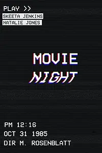 Главный постер фильма «Movie Night (2020)»