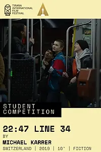 Главный постер фильма «22:47 Linie 34 (2019)»