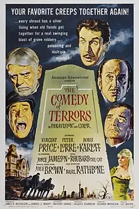 Главный постер фильма «Комедия ужасов (1963)»