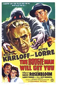 Главный постер фильма «Бугимен доберется до тебя (1942)»