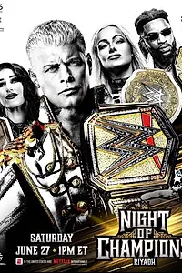 Главный постер фильма «WWE Night of Champions (2026)»