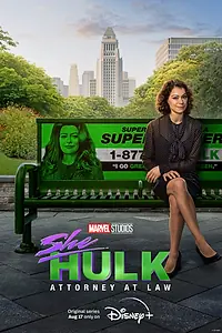 Постер к сериалу «Женщина-Халк: Адвокат (2022)»