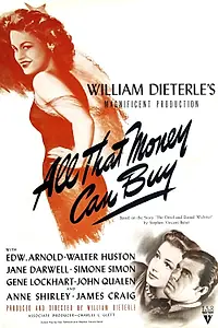 Главный постер фильма «Дьявол и Дэниэл Уэбстер (1941)»