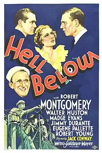 Постер к фильму «Hell Below (1933)»