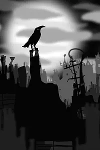 Главный постер мультфильма «The Three Crow Boys (2018)»