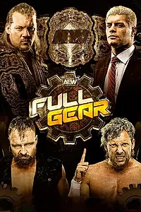 Главный постер фильма «AEW Full Gear 2019 (2019)»