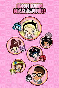 Постер к мультсериалу «Kuu Kuu Harajuku (2015)»