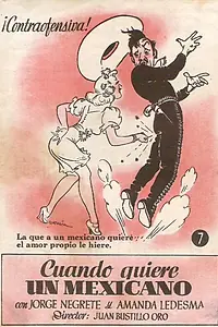 Постер к фильму «Cuando quiere un mexicano (1944)»