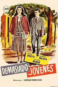 Главный постер фильма «Demasiado jóvenes (1958)»