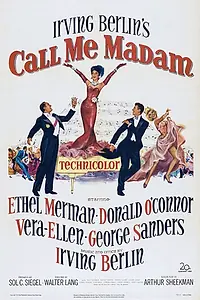 Главный постер фильма «Назовите меня мадам (1953)»