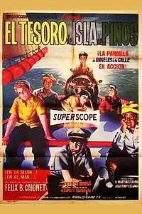 Постер к фильму «El tesoro de Isla de Pinos (1956)»