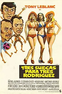 Постер к фильму «Три шведки для трёх Родригесов (1975)»