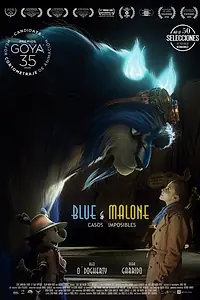 Главный постер мультфильма «Blue & Malone Casos Imposibles (2019)»