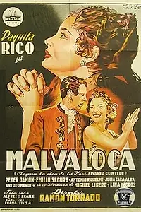 Постер к фильму «Malvaloca (1954)»