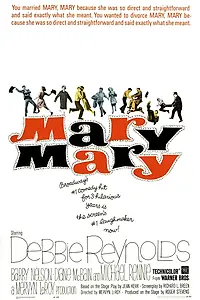 Главный постер фильма «Мэри, Мэри (1963)»
