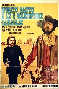 Главный постер фильма «Святой дух и 5 ублюдков (1972)»