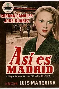 Постер к фильму «Así es Madrid (1953)»
