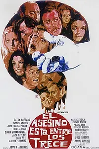 Главный постер фильма «Убийца — среди тринадцати (1973)»