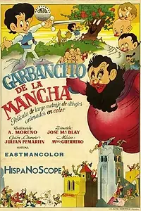 Постер к мультфильму «Garbancito de la Mancha (1945)»