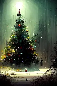 Главный постер мультфильма «A Figgly Christmas (2025)»