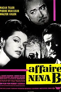 Постер к фильму «Дело Нины Б. (1961)»