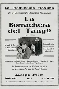 Главный постер фильма «La borrachera del tango (1928)»