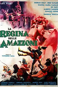 Главный постер фильма «Царица амазонок (1960)»