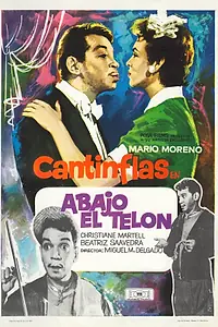 Главный постер фильма «Abajo el telón (1955)»