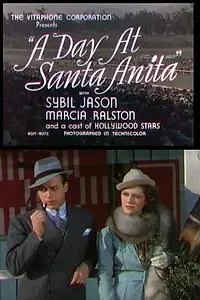 Главный постер фильма «День в Санта Анита (1937)»
