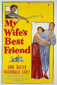 Главный постер фильма «Лучший друг моей жены (1952)»