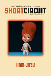 Главный постер мультфильма «Hair-Jitsu (2019)»