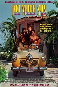Главный постер фильма «Слишком много солнца (1990)»