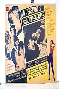Главный постер фильма «La rebelión de los adolescentes (1959)»