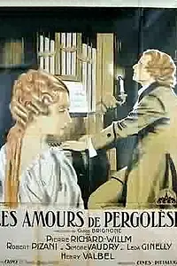 Постер к фильму «Les amours de Pergolèse (1933)»