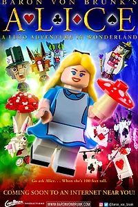 Постер к мультфильму «Baron von Brunk's Alice: a LEGO Adventure in Wonderland (2020)»