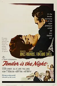Главный постер фильма «Ночь нежна (1961)»