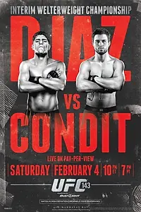 Постер к фильму «UFC 143: Diaz vs. Condit (2012)»