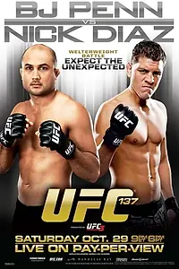 Главный постер фильма «UFC 137: Penn vs. Diaz (2011)»
