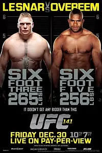 Постер к фильму «UFC 141: Lesnar vs. Overeem (2011)»