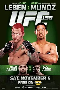 Постер к фильму «UFC 138: Leben vs. Muñoz (2011)»
