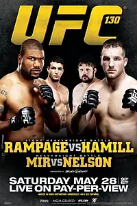 Главный постер фильма «UFC 130: Rampage vs. Hamill (2011)»
