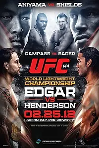 Постер к фильму «UFC 144: Edgar vs. Henderson (2012)»