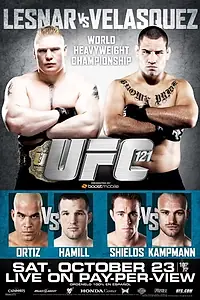 Главный постер фильма «UFC 121: Lesnar vs. Velasquez (2010)»
