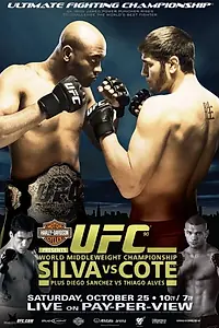 Постер к фильму «UFC 90: Silva vs. Cote (2008)»