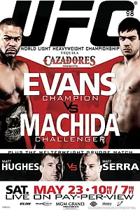 Постер к фильму «UFC 98: Evans vs. Machida (2009)»