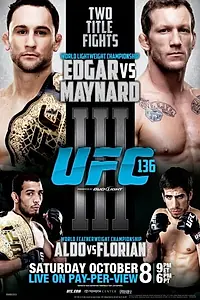 Главный постер фильма «UFC 136: Edgar vs. Maynard III (2011)»