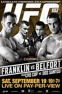 Главный постер фильма «UFC 103: Franklin vs. Belfort (2009)»