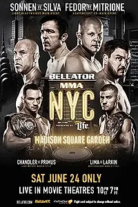 Постер к фильму «Bellator NYC: Sonnen vs. Silva (2017)»